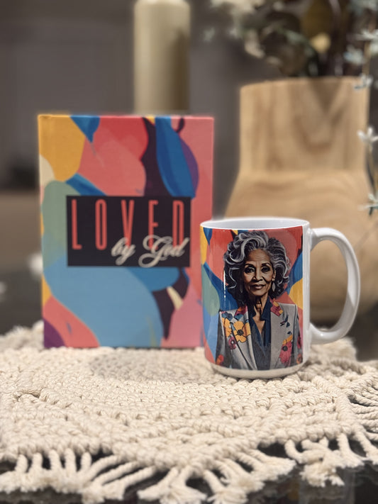 "Personalized Loved by God Inspirational Pairings" (Mug + Journal)